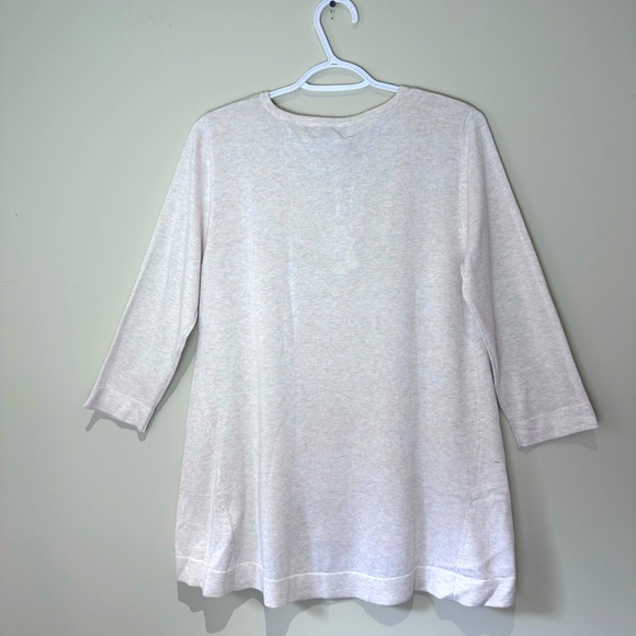 Repeat light 3/4 sleeve sweater - Picture 3 of 8